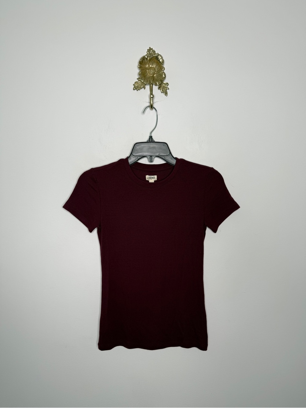 L'Agence Ressi SS Crew Neck Tee XXS